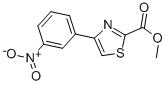 Methyl 4-(3-nitrophenyl)thiazole-2-carboxylate Structure,885279-68-5Structure