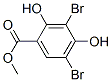 3,5-Dibromo-2,4-dihydroxybenzoic acid methyl ester Structure,885279-78-7Structure