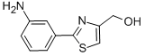 [2-(3-Aminophenyl)thiazol-4-yl]methanol Structure,885280-39-7Structure