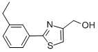 [2-(3-Ethylphenyl)thiazol-4-yl]methanol Structure,885280-47-7Structure