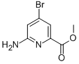 2-Amino-4-bromo-6-carboxypyridine methyl ester Structure,885326-88-5Structure