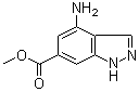 4-Amino-6-indazolecarboxylic acid methyl ester Structure,885518-51-4Structure