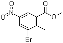 Methyl 3-bromo-2-methyl-5-nitrobenzoate Structure,885519-05-1Structure