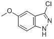 3-Chloro-5-methoxy (1h)indazole Structure,885519-28-8Structure