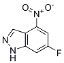 4-Nitro-6-fluoroindazole Structure,885520-14-9Structure