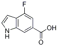 4-Fluoro-1h-indole-6-carboxylicacid Structure,885520-31-0Structure