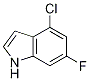 4-Chloro-6-fluoroindole Structure,885520-79-6Structure