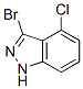 1H-Indazole, 3-bromo-4-chloro- Structure,885521-40-4Structure