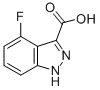 4-Fluoro-3-(1H)indazole carboxylic acid Structure,885521-64-2Structure