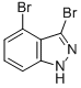 3,4-Dibromo(1h)indazole Structure,885521-68-6Structure