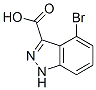 4-Bromo-3-indazolecarboxylic acid Structure,885521-80-2Structure