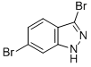 3,6-Dibromo(1h)indazole Structure,885521-84-6Structure