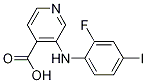 3-[(2-Fluoro-4-iodophenyl)amino]-4-pyridinecarboxylic acid Structure,885588-03-4Structure