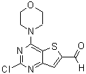 2-Chloro-4-(4-morpholinyl)-thieno[3,2-d]pyrimidine-6-carboxaldehyde Structure,885618-31-5Structure