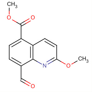 8-Formyl-2-methoxy-quinoline-5-carboxylic acid methyl ester Structure,885687-90-1Structure