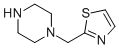 1-(2-Thiazolylmethyl)piperazine Structure,885699-90-1Structure