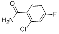 2-Chloro-4-fluorobenzamide Structure,88578-90-9Structure