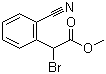 Methyl 2-bromo-2-(2-cyanophenyl)-acetate Structure,885953-43-5Structure