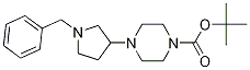 Tert-butyl4-(1-benzylpyrrolidin-3-yl)piperazine-1-carboxylate Structure,885959-04-6Structure