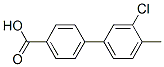 3-Chloro-4-methyl-[1,1-biphenyl]-4-carboxylicacid Structure,885962-94-7Structure