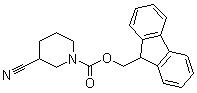 3-Cyano-1-n-fmoc-piperidine Structure,886362-86-3Structure