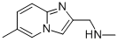 Methyl-(6-methyl-imidazo[1,2-a]pyridin-2-ylmethyl)-amine Structure,886363-03-7Structure