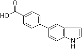 4-(1H-indol-5-yl)benzoic acid Structure,886363-18-4Structure