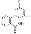 2-Biphenyl-3,5-difluoro-carboxylicacid Structure,886363-21-9Structure