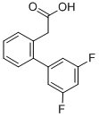 2-Biphenyl-3,5-difluoro-aceticacid Structure,886363-23-1Structure