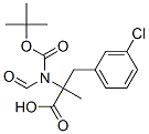 2-N-boc-3-(3-chloro-phenyl)-2-methylaminomethyl-propionic acid Structure,886364-77-8Structure