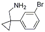 1-(3-Bromophenyl)cyclopropanemethanamine Structure,886365-87-3Structure