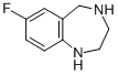 7-Fluoro-2,3,4,5-tetrahydro-1h-benzo[e][1,4]diazepine Structure,886366-21-8Structure