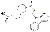 4-(1-Fmoc-piperidin-3-yl)-butyric acid Structure,886366-26-3Structure