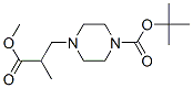 2-Methyl-3-(4-boc-piperazin-1-yl)-propionic acid methyl ester Structure,886366-38-7Structure