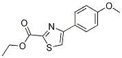 Ethyl4-(4-methoxyphenyl)thiazole-2-carboxylate Structure,886366-42-3Structure