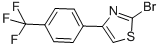 Thiazole, 2-bromo-4-[4-(trifluoromethyl)phenyl]- Structure,886367-52-8Structure