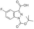 1-Boc-5-fluoro-3-indazolecarboxylic acid Structure,886368-29-2Structure