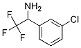 1-(3-Chlorophenyl)-2,2,2-trifluoroethanamine Structure,886368-66-7Structure