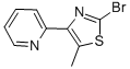 2-(2-Bromo-5-methylthiazol-4-yl)pyridine Structure,886370-92-9Structure