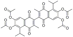 5,5-Diisopropyl-3,3-dimethyl-1,1,4,4-tetraoxo-1,1,4,4-tetrahydro-[2,2-binaphthalene]-6,6,7,7-tetrayltetraacetate Structure,886435-01-4Structure