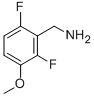 2,6-Difluoro-3-methoxybenzylamine Structure,886498-50-6Structure