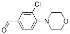 3-Chloro-4-(4-morpholinyl)Benzaldehyde Structure,886500-23-8Structure