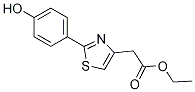 Ethyl2-(2-(4-hydroxyphenyl)thiazol-4-yl)acetate Structure,886503-50-0Structure