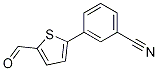 3-(5-Formyl-2-thienyl)benzonitrile Structure,886508-88-9Structure