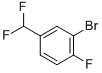 1-Bromo-5-difluoromethyl-2-fluorobenzene Structure,886509-99-5Structure