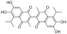 6,6,7,7-Tetrahydroxy-5,5-diisopropyl-3,3-dimethyl-[2,2-binaphthalene]-1,1,4,4-tetraone Structure,886578-07-0Structure