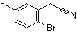 2-Bromo-5-fluorophenylacetonitrile Structure,886761-96-2Structure