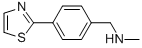 N-methyl-4-(1,3-thiazol-2-yl)benzylamine Structure,886851-31-6Structure