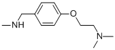 N,n-dimethyl-2-{4-[(methylamino)methyl]phenoxy}ethanamine Structure,886851-38-3Structure