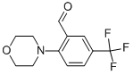 2-Morpholino-5-(trifluoromethyl)benzaldehyde Structure,886851-50-9Structure